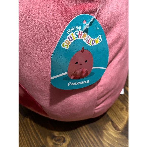 Squishmallows Rare 12" Poleena The Dinosaur NWT - Picture 3 of 9